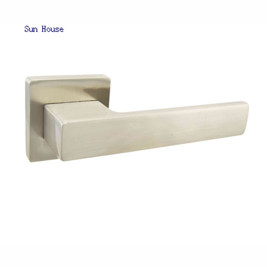 Door Handle Brushed Nickel