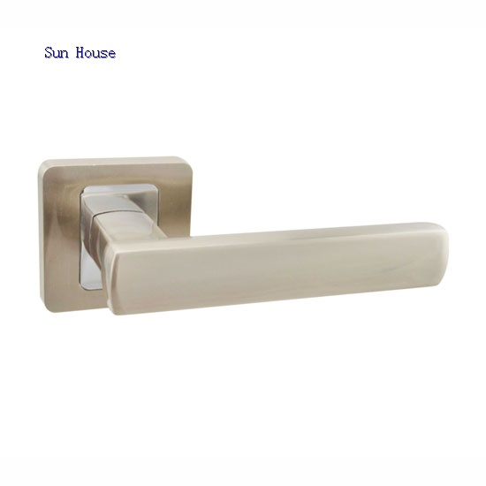Door Handle Brush Nickel&Chrome