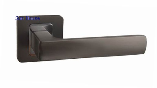 Door Handle Black Nickel&Chrome